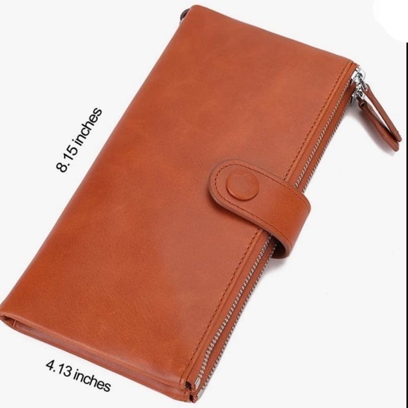 Large Capacity Card Wallet With RFID Blocking - Picture 2 of 14